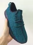 adidas new chaussures kanye west yeezy 350 boost ankle boots deep blue vert